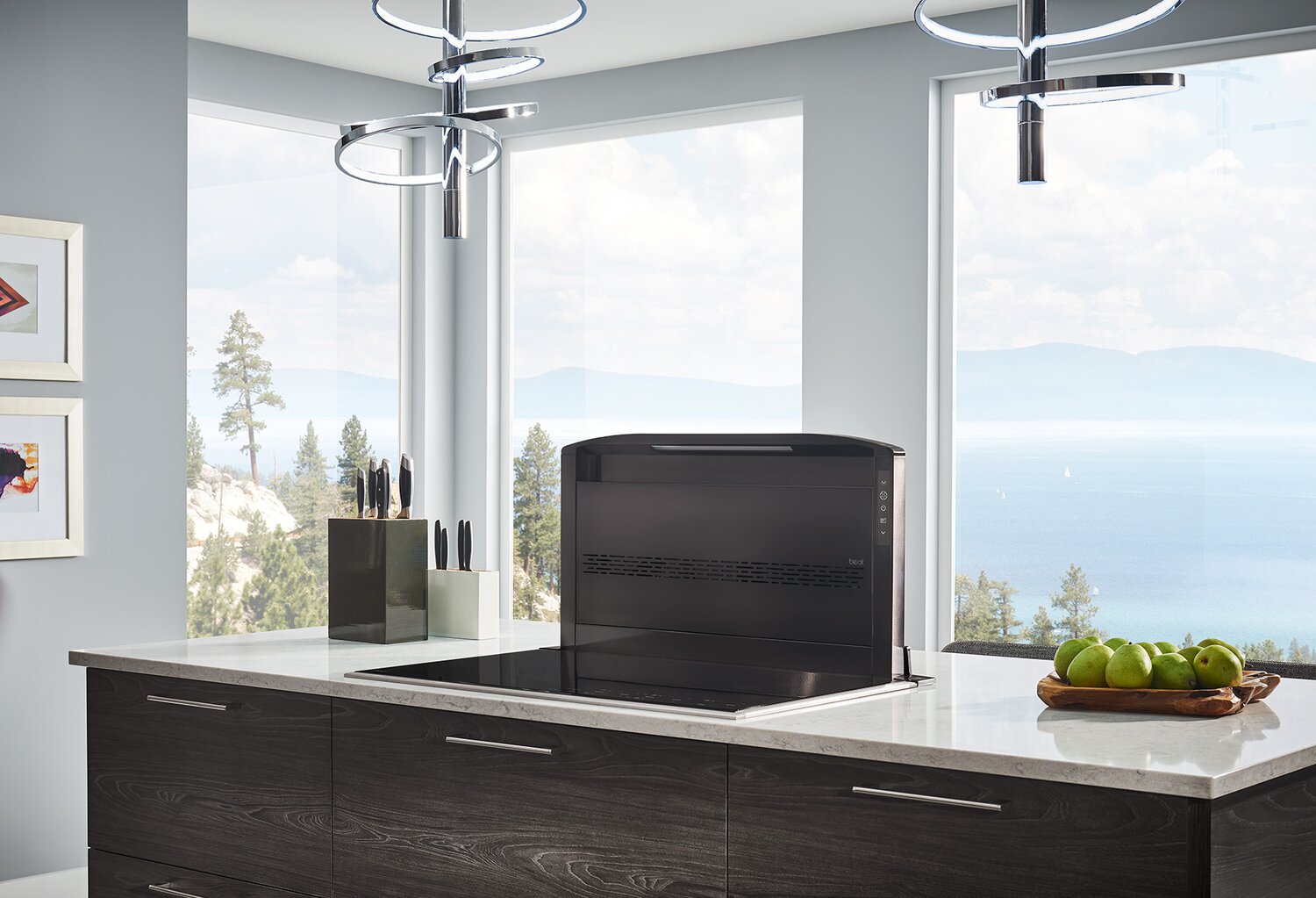 Best Cattura™ D49MSeries 36" Downdraft Range Hood D49M36BLS The Brick