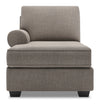 Sofa Lab Roll LAF Chaise - Luna Smoke