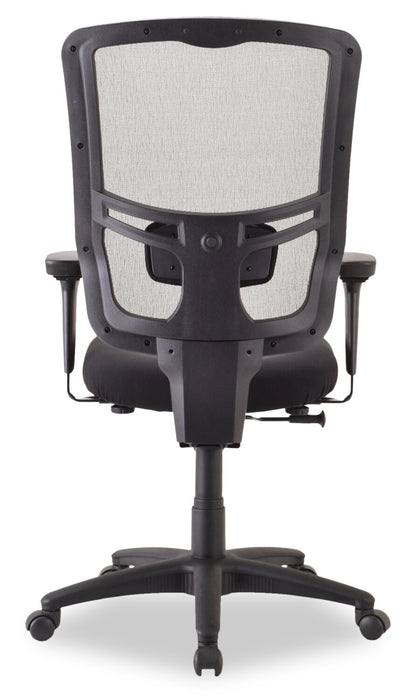 Tempur-Pedic Dante 26.4\" Office Chair - Black with Mesh Back