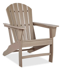 Bask Adirondack Patio Chair - Taupe 