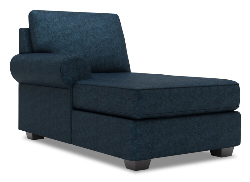 Sofa Lab Roll LAF Chaise - Luxury Indigo