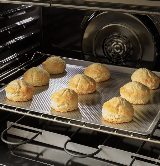 GE 6.6 Cu. Ft. Electric Range with Air Fry and Steam Clean - Stainless Steel - JBS86SPSS