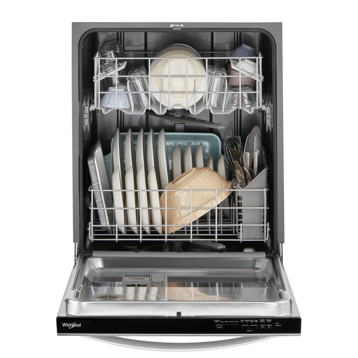 Whirlpool 24\" 55 dBA Built-In Top-Control Dishwasher - Fingerprint Resistant Stainless Steel - WDT540HAMZ