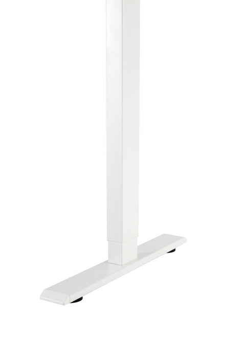 Carson 47.2\" Dual-Motor Lift Office Desk - Matte White