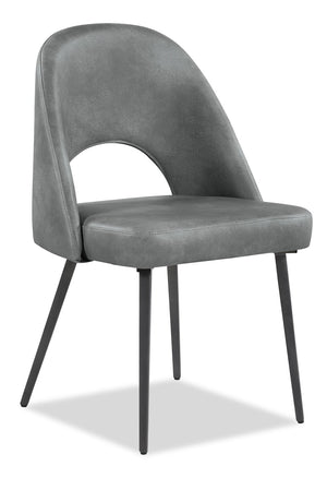 Bay Dining Chair - Grey | Chaise de salle à manger Bay - grise | BAY0TDSC