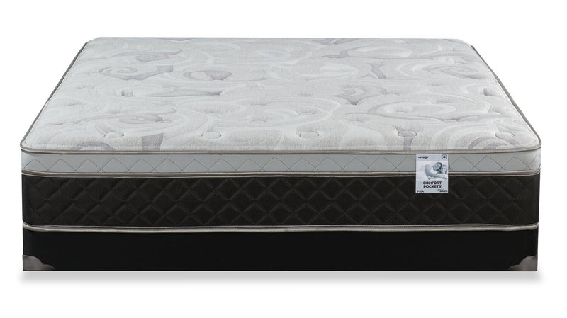 Springwall Pisa II Eurotop Low-Profile Queen Mattress Set