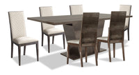 Gino 7-Piece Dining Set 