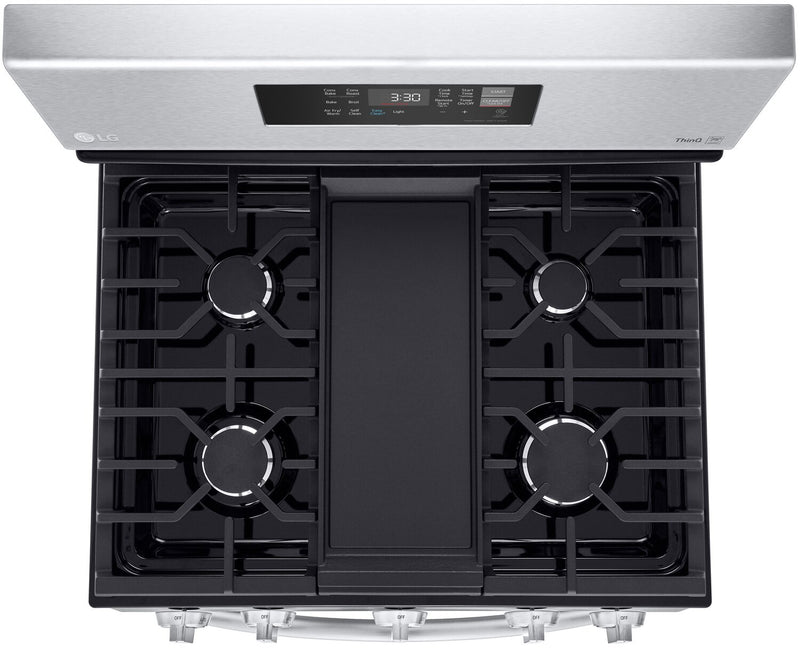 LG 5.8 Cu. Ft. Smart Gas Range with Air Fry LRGL5823S The Brick