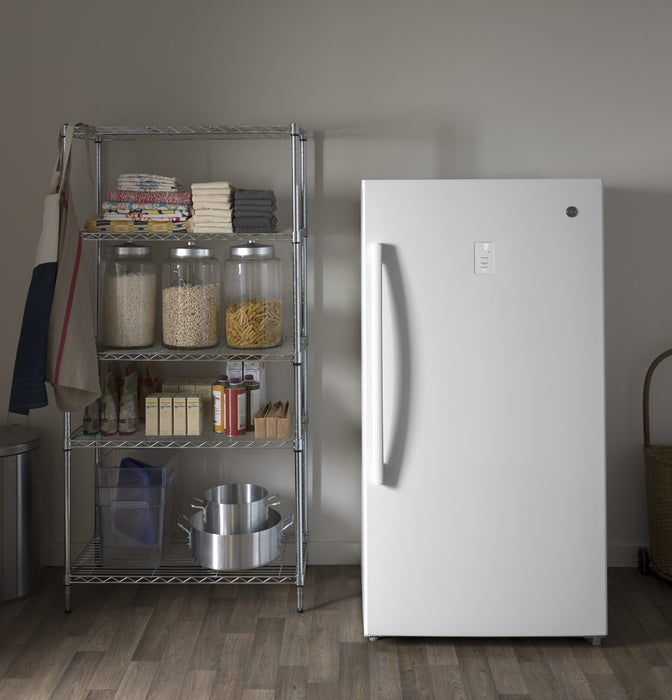 GE 17.3 Cu. Ft. Upright Freezer - FUF17SMRWW