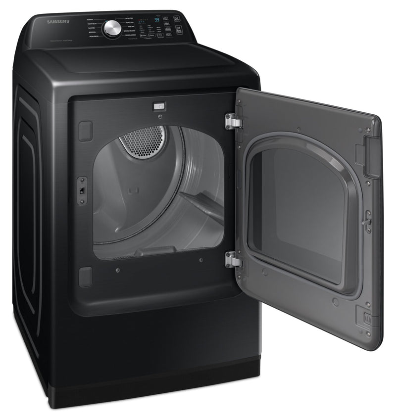 Samsung 7.2 Cu. Ft. Electric Dryer Black Stainless Steel DVE47C