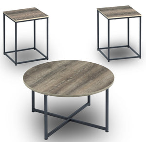 Wadeworth 3-Piece Coffee and Two End Tables Package