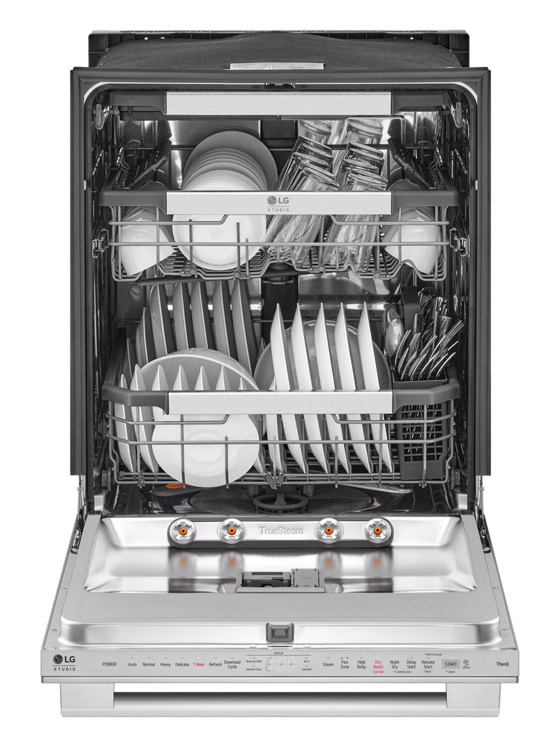 LG STUDIO Top Control Smart Dishwasher with QuadWash Pro™ and TrueS