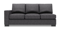 Sofa Lab Track LAF Sofa Bed - Luxury Charcoal 