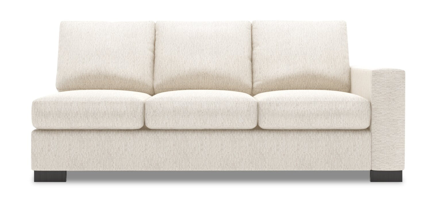 Sofa Lab Track RAF Sofa Bed Luxury Sand The Brick