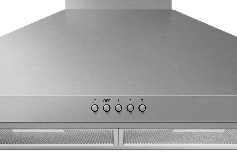 Samsung 30\" Chimney-Style Wall-Mount Range Hood - NK30R5000WS/AA