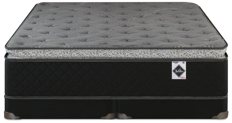 Springwall Sage Pillowtop Low-Profile Split Queen Mattress-in-a-Box Set