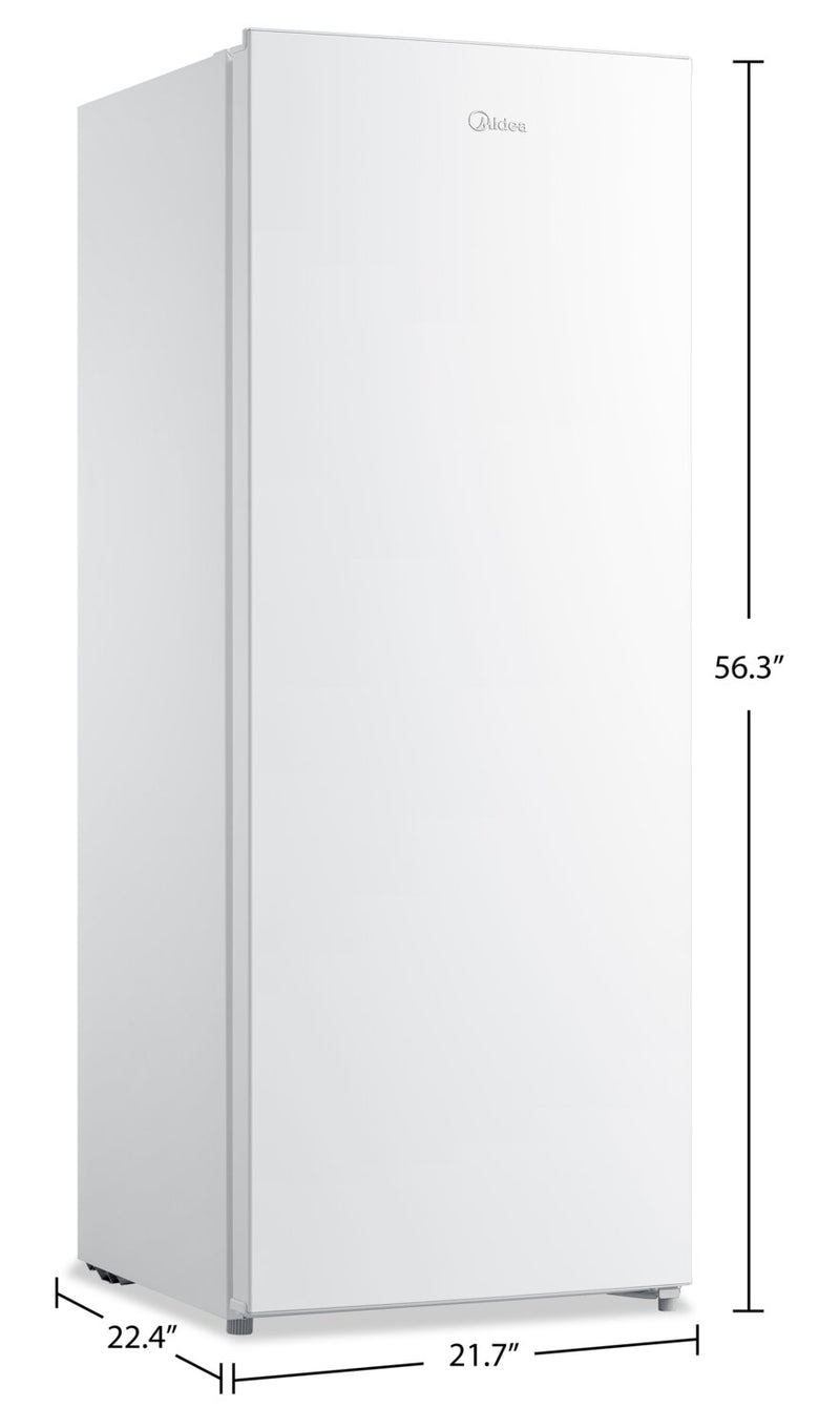 Midea 6.9 Cu. Ft. Convertible Upright RefrigeratorFreezer MRU07B