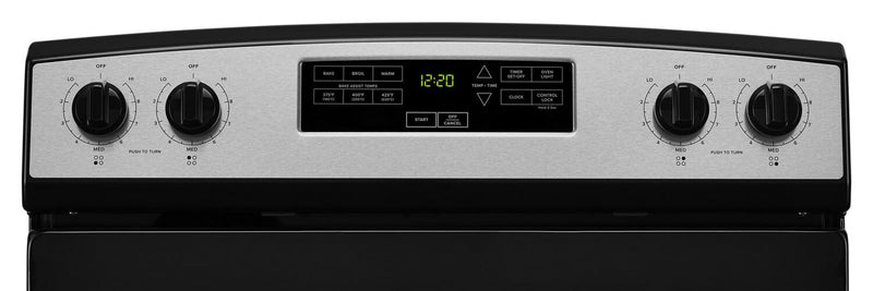 Amana 4.8 Cu. Ft. Electric Range - Stainless Steel - YAER6303MMS
