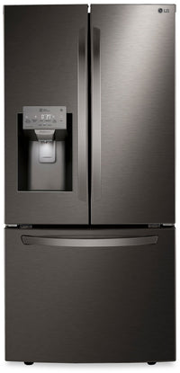 LG 25.4 Cu. Ft. French-Door Refrigerator with Exterior Water Dispenser - LRFXS2503D 