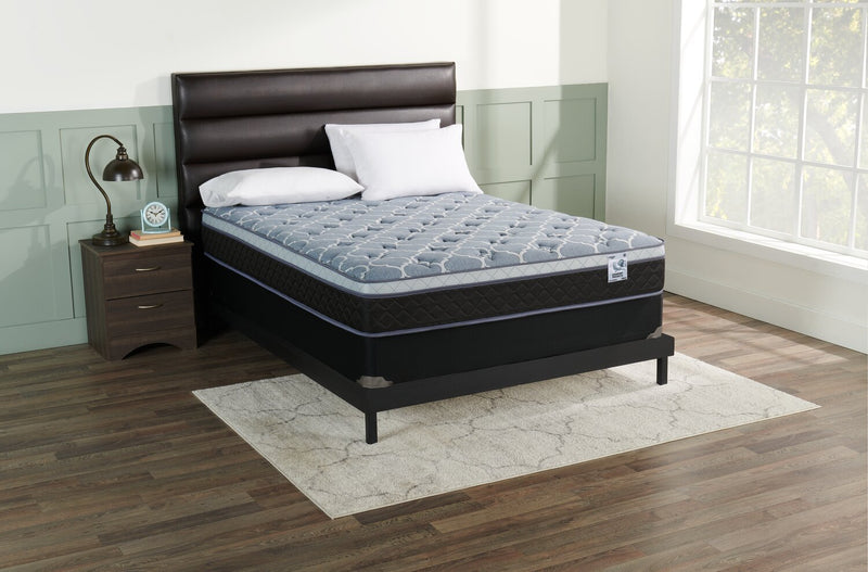 Springwall Salerno Eurotop Low-Profile Twin Mattress Set