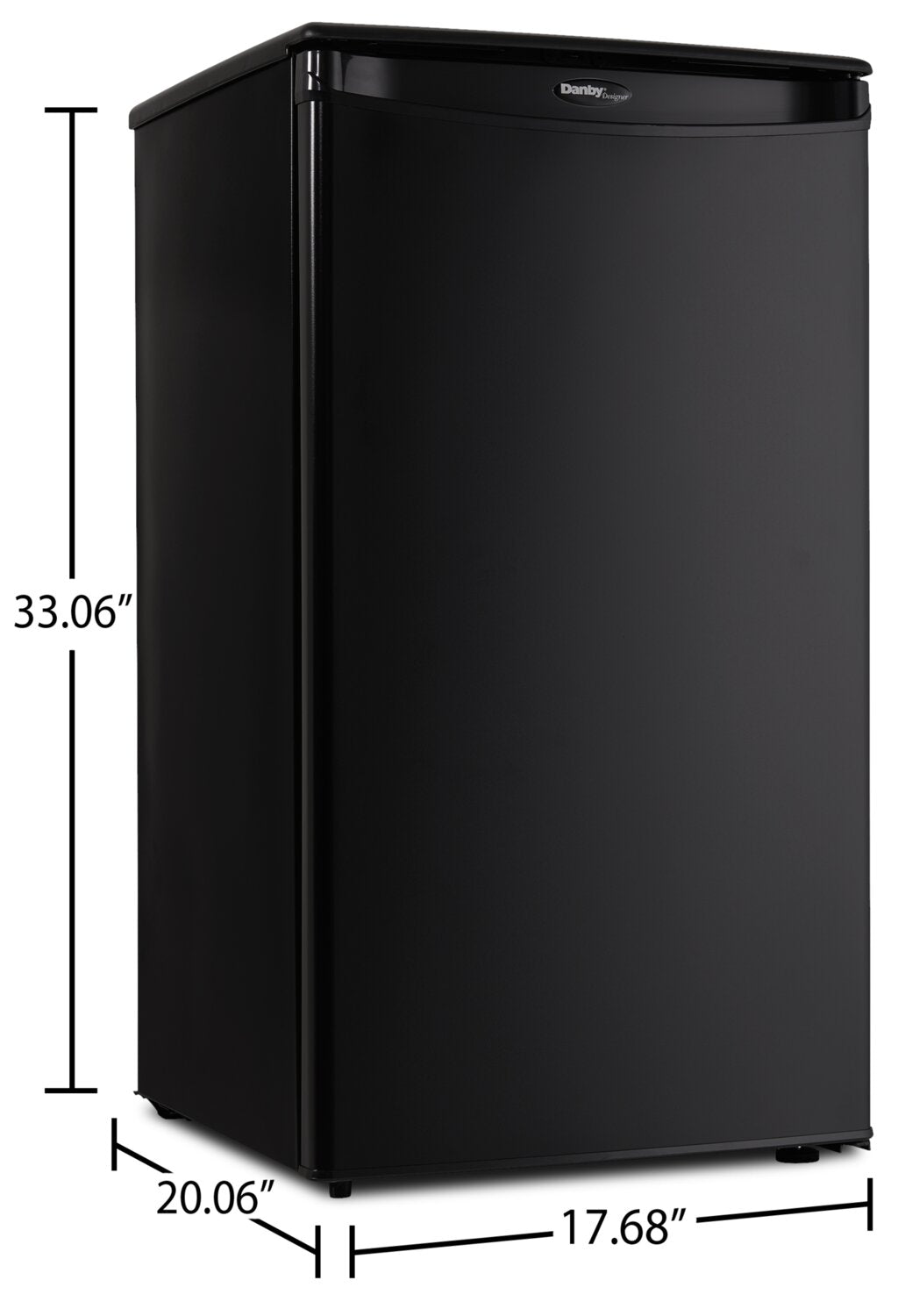 Danby Single-Door Mini Fridge Black - Main Image