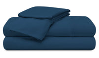 BEDGEAR Ver-Tex™ Performance 5-Piece King Split Sheet Set - Navy 