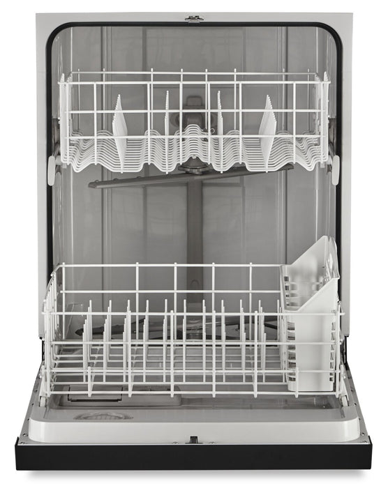 Whirlpool 24\" 57 dBA Built-In Front-Control Dishwasher - Black - WDF341PAPB