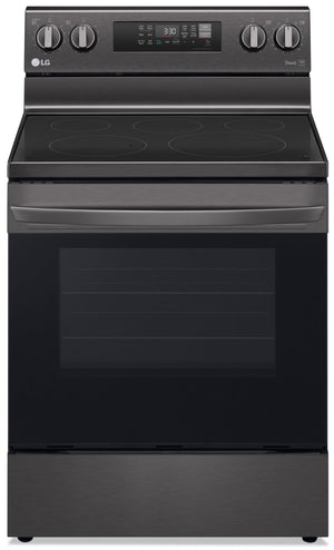 LG 6.3 Cu. Ft. Smart Convection Electric Range with Air Fry - LREL6323D