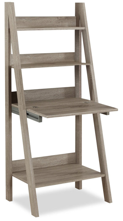 Darian Ladder Style Desk - Taupe  