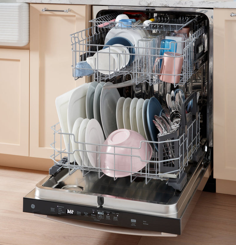 GE Top Control Dishwasher With Sanitize Cycle GDT670SYVFS The Brick Ge top control dishwasher with sanitize cycle gdt670syvfs the brick