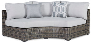 Lilo Curved Patio Loveseat