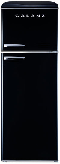 Galanz 12 Cu. Ft. Top-Freezer Retro Refrigerator - GLR12TBKEFR 