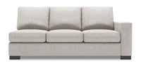 Sofa Lab Track RAF Sofa - Luxury Silver 