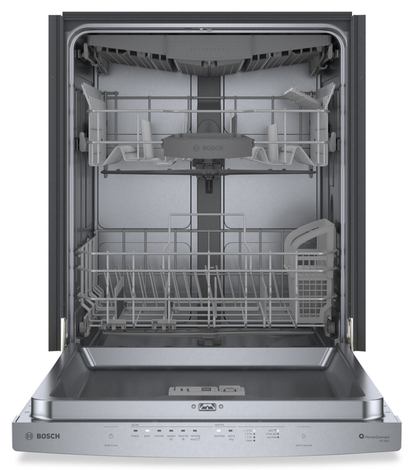 Bosch 300 Series Smart Dishwasher with PureDry® and Third Rack