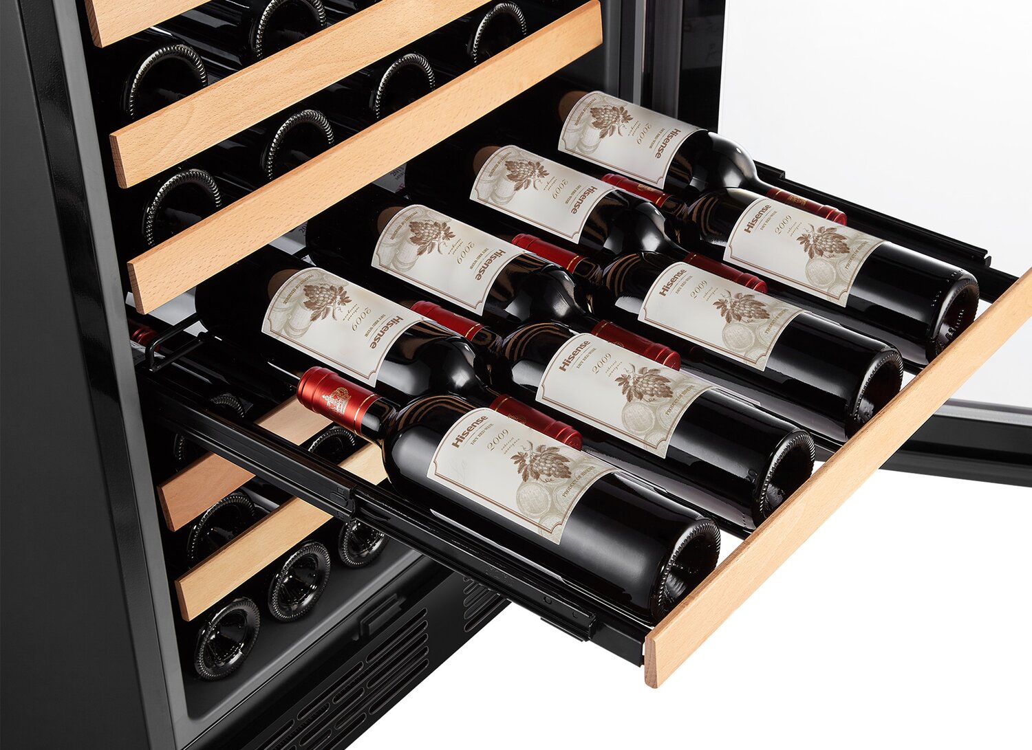 Hisense 23.4" 54 Bottles Wine Fridge Stainless Steel HWS54029SS