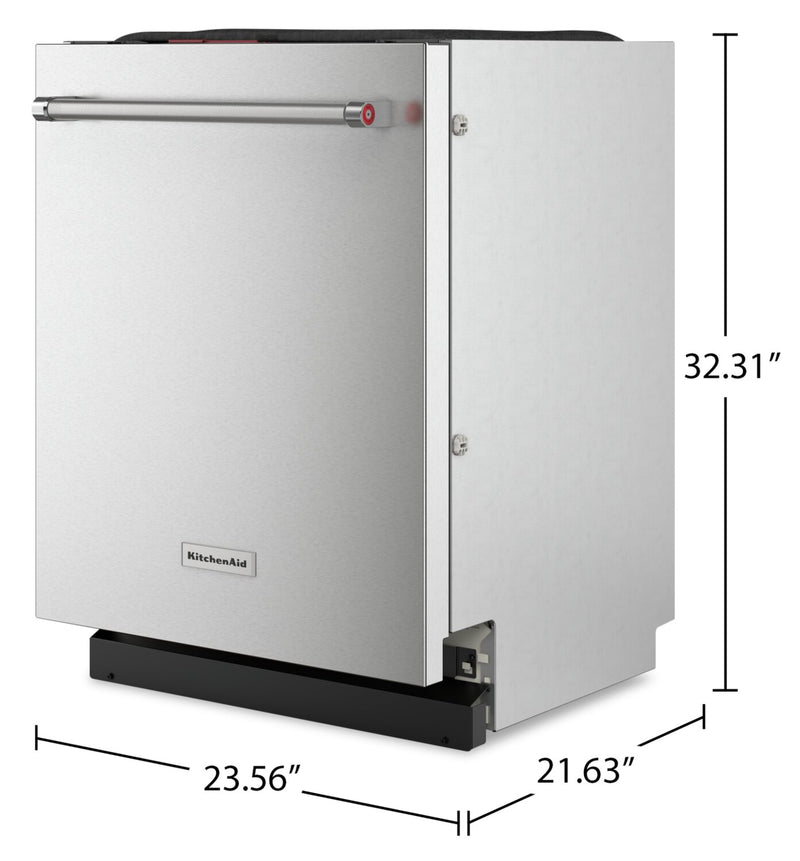 KitchenAid Dishwasher with FreeFlex™ Fit Third Rac