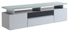 Adam 78\" Modern TV Stand with Storage and Cable Management for TVs up to 85\"- Grey