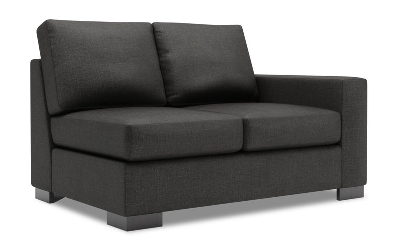 Sofa Lab Track RAF Loveseat - Luna Kohl