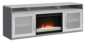 Ashford 75" Electric Fireplace TV Stand | Meuble pour téléviseur Ashford de 75 po avec foyer électrique
