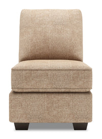 Sofa Lab Roll Armless Chair - Luxury Taupe