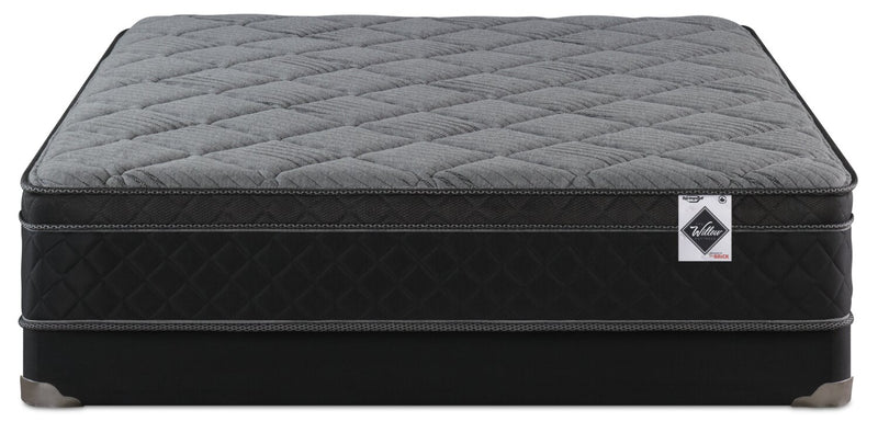 Springwall Aspen Eurotop Low-Profile Queen Mattress-in-a-Box Set