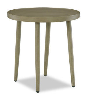 Rio Outdoor Patio Round End Table - 22