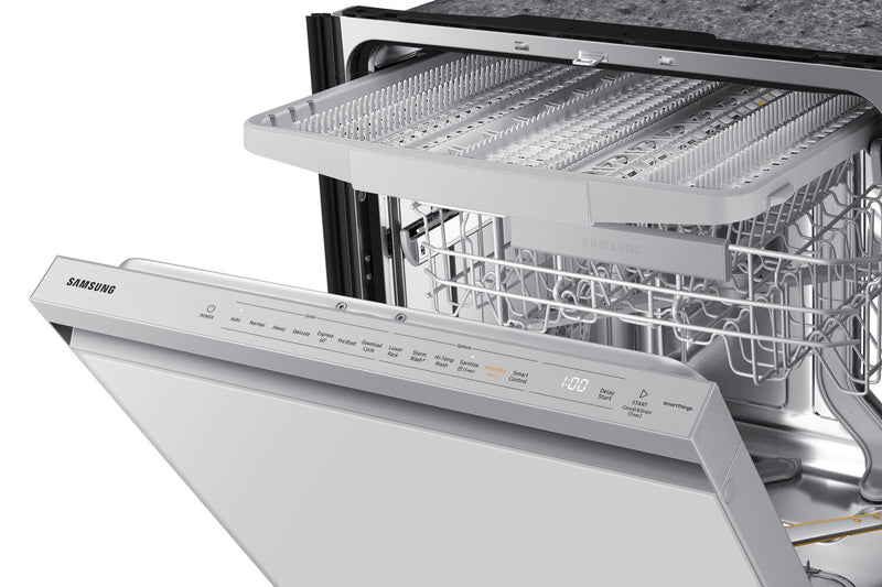 Samsung 24\" 42 dBA Built-In Top-Control Dishwasher with 3rd Rack - DW80B7070AP/AC
