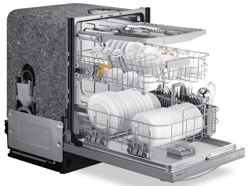 Samsung 24\" 46 dBA Built-In Top-Control Dishwasher with 3rd Rack - DW80CG5451SRAA