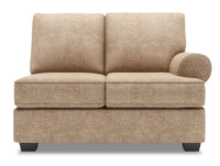 Sofa Lab Roll RAF Loveseat - Luxury Taupe 