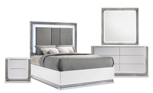 Bogart 6-Piece Queen Bedroom Package | Ensemble de chambre à coucher Bogart 6 pièces avec grand lit | BOGAWQP6