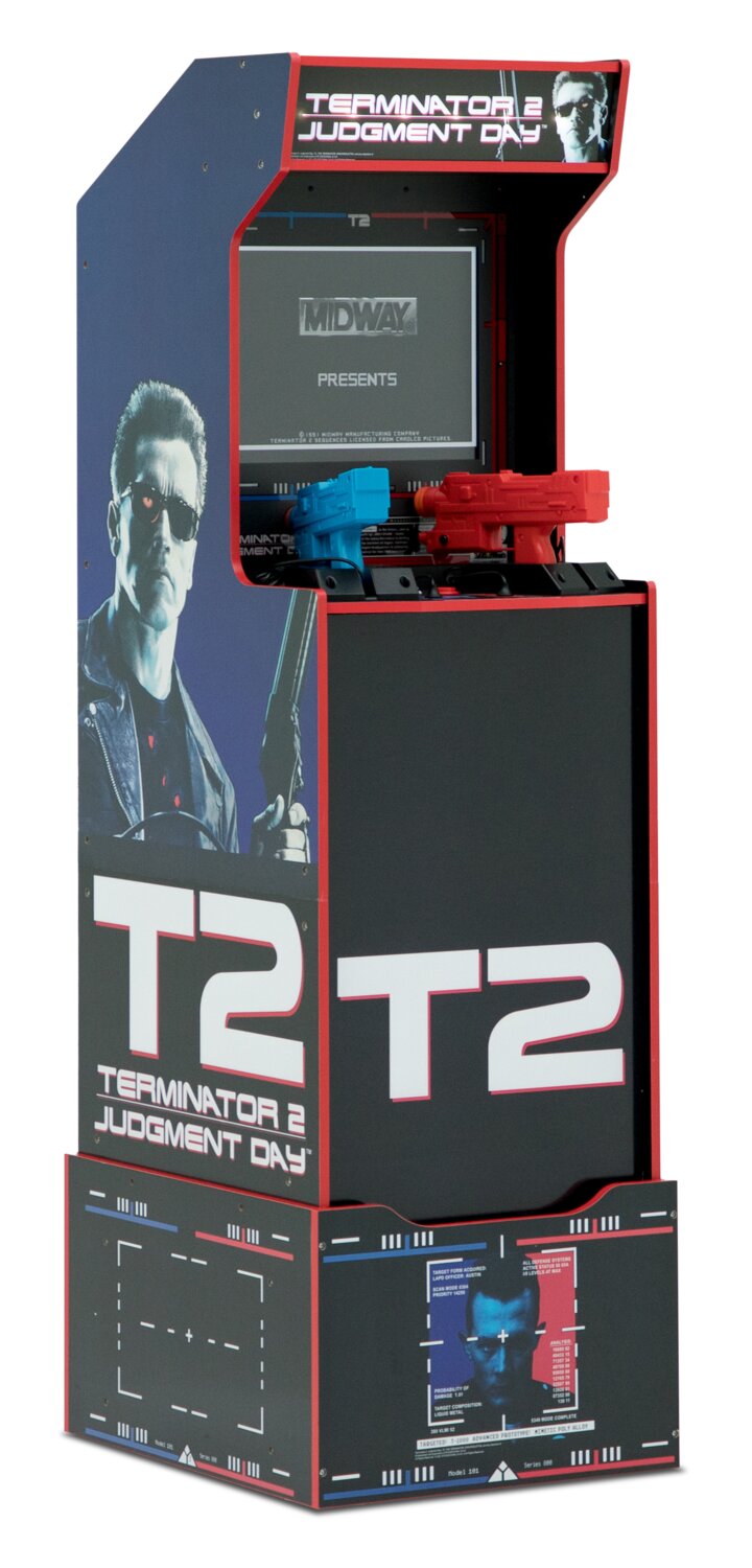 Arcade1Up Terminator 2â„¢ Arcade Cabinet with Riser 