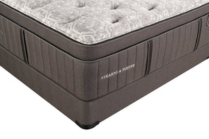 Stearns & Foster Founders Collection Derby County Eurotop Full Mattress Set