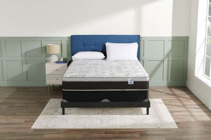 Springwall Pisa II Eurotop Low-Profile King Mattress Set