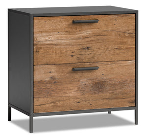 Tayla Filing Cabinet - Vintage Oak 